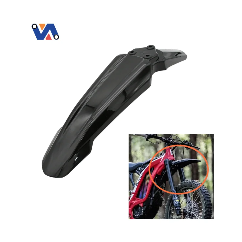 product direct factory sale new image electric bicycle front fender for light bee motorcycle high quality plastic head mudguard spare-4