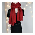 Wholesale Wholesale Modern Long Polyester/Cotton Scarf Knitting Scarf Jersey Scarf