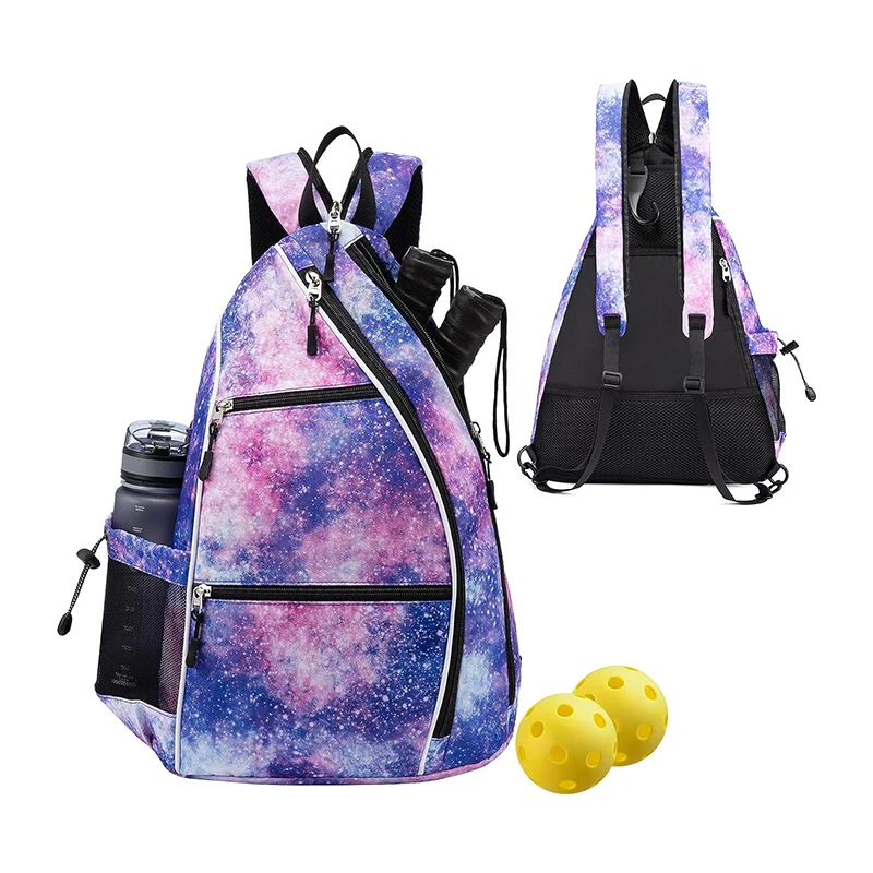 Top Sale Durable Pickleball Paddle Backpack Reversible Pickleball Paddle Bag