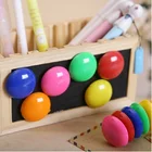 School Magnet 30mm Educational Colorful School Use Plastic Ferrite Magnet Button