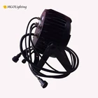 Led Par Light Led Waterproof Led Par Light 12*12w RGBWAUV 6 IN 1 Waterproof Flat Slim LED Par Can Stage Dj Disco Light