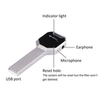 Recorder Hot Sale Mini Rechargeable Portable USB Recording OTG Voice Recorder