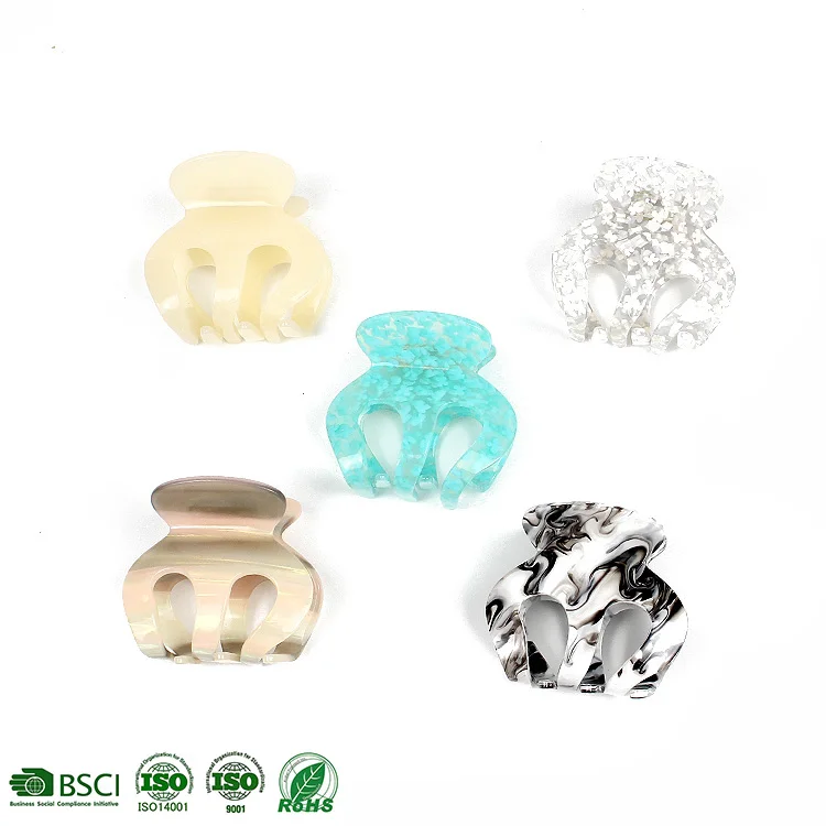 CANYUAN  Fashion European and American style acetate octopus small hair claw cute temperament small claw clip