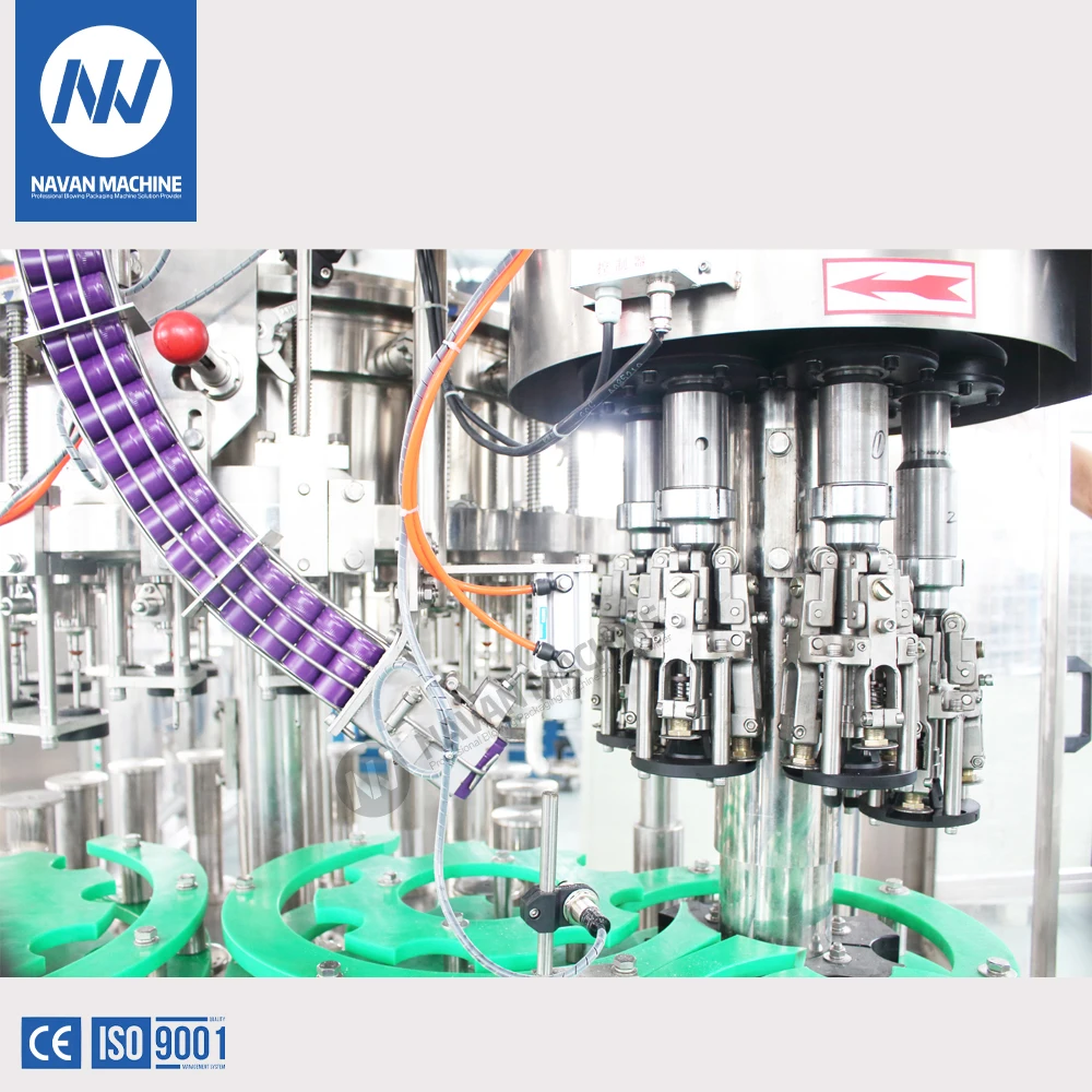 Turnkey Solution Automatic Glass Bottle Soda Water Filling Machine manufacture