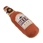 Pet Beer BJQ175 Custom White Paw Pet Toys Stuffed Beer Bottle Beverage Pet Toys Plush