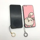 Phone Custom Printed Key Chain Short Wrist Cell Phone Lanyard With Personalized Logo