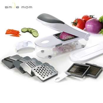 7 in 1 Multifunctional hand operated mini mandoline vegetable cutter slicer for vegetables and fruits