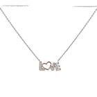 Mother's Lilliana 925 Sterling Silver CZ Heart Jewelry Mother's Day LOVE Necklace