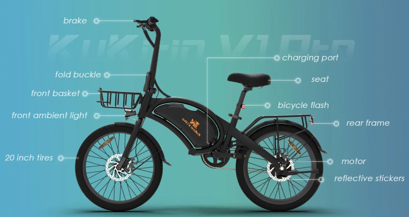 Ultimate Well-priced Hot Selling Kukirin V1 Pro All Scenario Electric Scooter for Adults