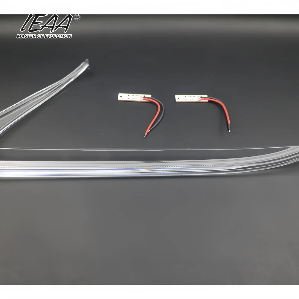 product fit for lexus lx570 2016 2019 led drl light guide strip headlight guide tube daytime running light-6