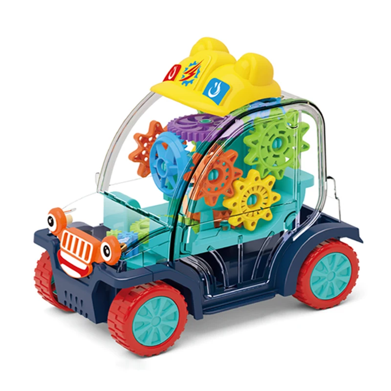 Newest Colorful Cartoon Electric Baby Gear Car Toy Kids With Light Music -  Buy Gear Car Toy,Baby Toy Car Kids Electric,Electric Car Gear Product on  