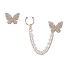 Dangle Earrings Trendy Women Dangle Fashion Designer Luxury Earrings Long Elegant Korean Jewelry
