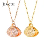 Jewelry Pearl Jiacui Jewelry Necklaces Fashion Shell Pearl Zircon Pendant Necklace Women's Jewelry