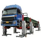 Column 6 Column Wireless Mobile Column Lift With 45 Tons Lifting Capacity