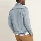 Coat Hot Sale Custom Vintage Jean Coat Wholesale High Quality Men's Jackets Blue Slim Fit Denim Jacket