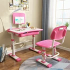 Kids Furniture High Quality Kids Desk And Chairs Children Study Tables Furniture Set
