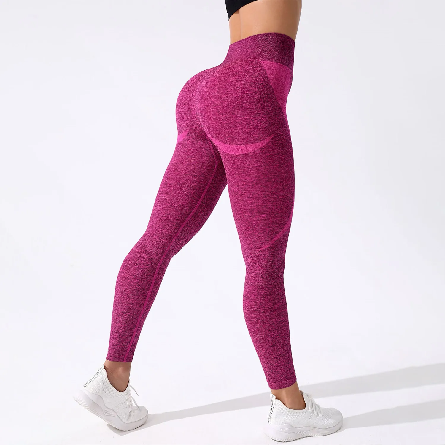 Quick-drying And Moisturizing Beautiful Peach Buttocks Lifting Pants Women's Seamless Sports Fitness Yoga Women's Trousers