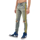 Jeans Men Jeans Mens Designer Jeans DiZNEW China Factory Custom Wholesale Side Stripe Denim Jeans Men