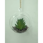 Popular Products Clear Glass Onament High Quality Transparent Ornaments Glass Botany Glass Ornament