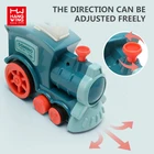 Toy Train 2021 Latest Best Gift For Kids Early Educational Children's Puzzle Toy Funny DIY Domino Train