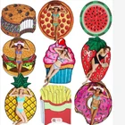 Beach Design Towels 2021 Hot Sale Custom Logo Printed 150cm Round Microfiber Beach Towel With Tassel