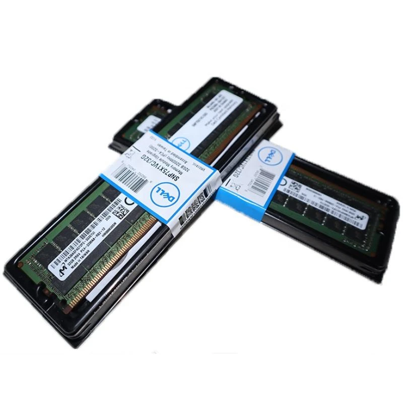 Genuine Dell PowerEdge Memory 16GB 32GB 64GB DDR4 3200MHz ECC RAM for R740 R750 R650 R540 R440 R840
