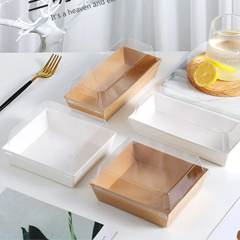 clear cake blister packaging small plastic cake slice packaging individual cake slice