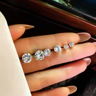 Diamond Earrings Earrings Womens Stud Earrings 2021 Fashion Women Luxury Crystal Diamond Stud Earrings
