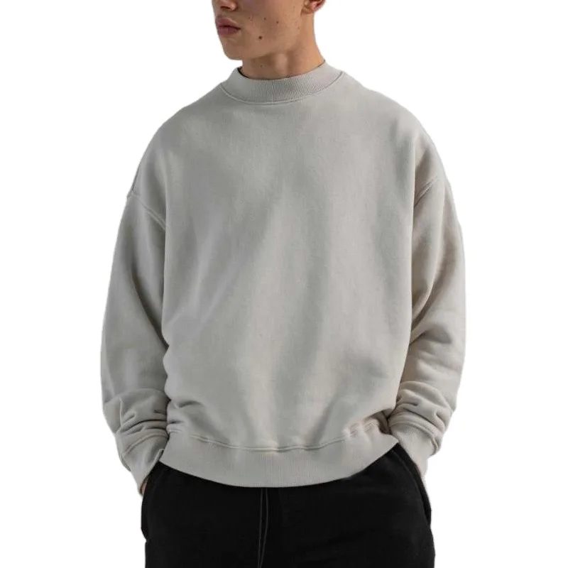 Top of the World Men's Heavy Weight Pullover Crewneck Fleece Sweater