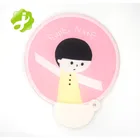 Round Hand Fan Customized Round Hand Fan Promotional Gifts Customized Logo Round Foldable Nylon Hand Fan