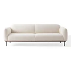 Modern Modernmodernmodern YASITE 3 Seat White Modern Fabric Cloud Boucle Sofa