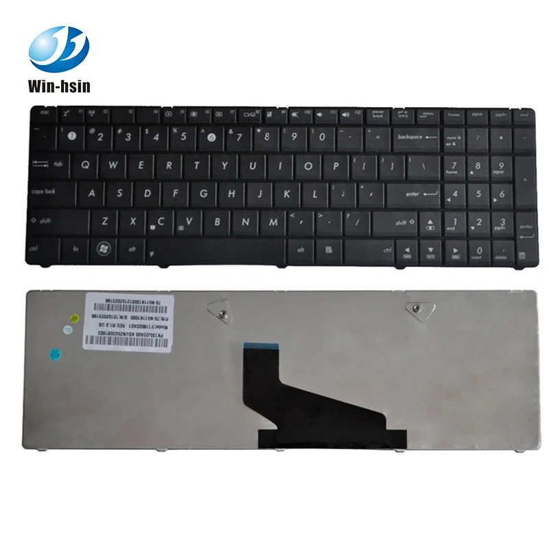 Ellenbogenorthese-LQ New Keyboard Compatible with ASUS X53U-RH11 X53U-SX181D X53XC50U X53U-XR1 X53U-XR2 US 