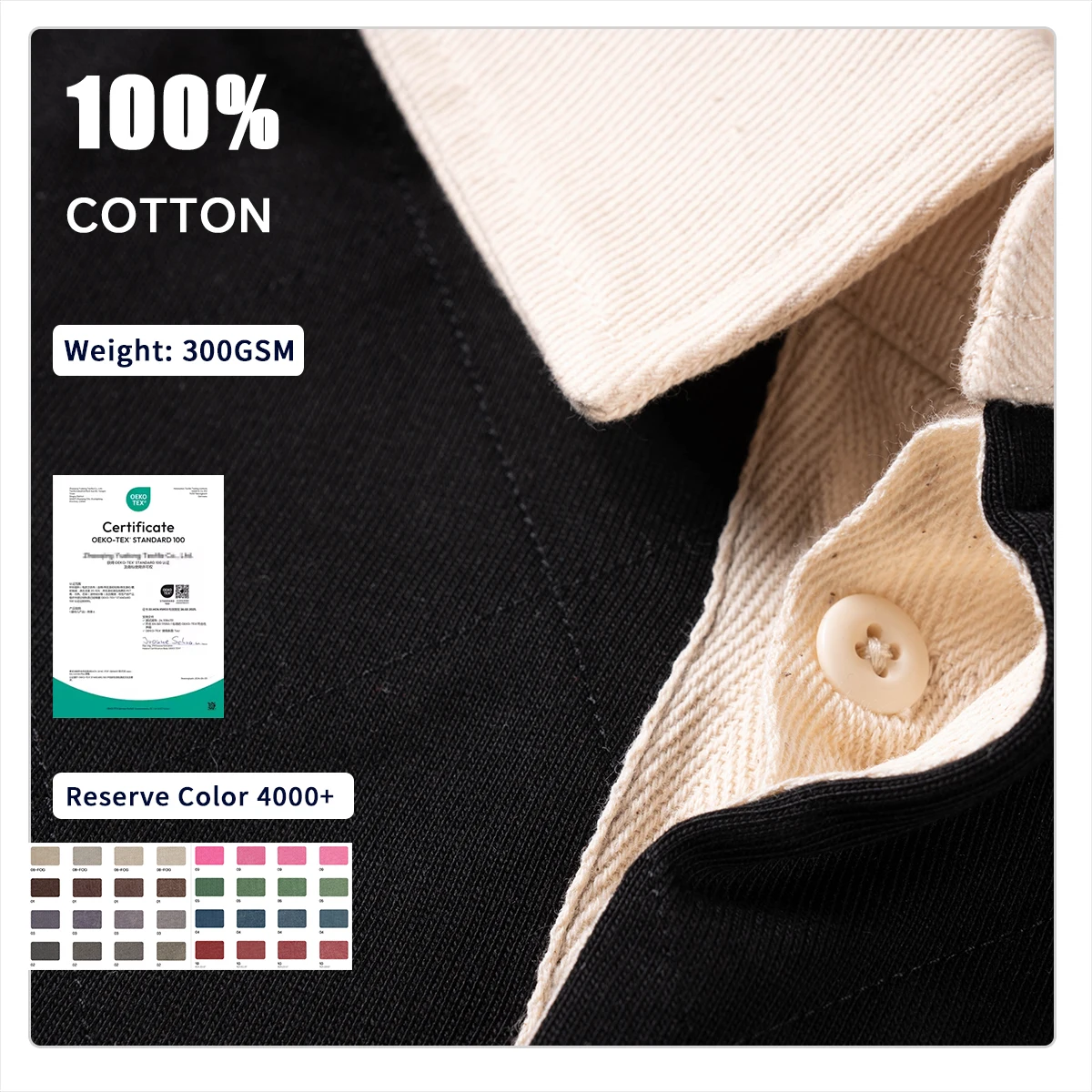 product mens heavyweight cotton t shirts custom oversized t shirt streetwear embroidery t shirt boxy stripe polo shirts for men-3