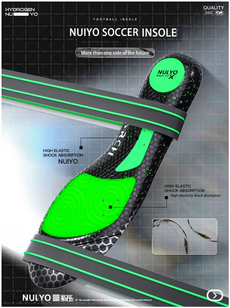 Football Sports Insoles with TPU Torsion Support & Shock Absorption Football Sports Insoles with TPU Torsion Support & Shock Absorption