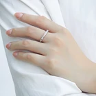 Ring Cz Rings Manufacturer Direct Sale 925 Sterling Silver Ring Cz Wedding Rings Women Jewelry Gift Zircon