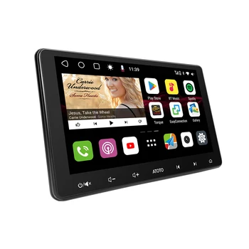 ATOTO Car multimedia player Android 10.0 car gps navigation dvd player with stereo radio wifi