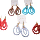 Diamond Drop Stud Earrings 2021 Bling Diamond Stud Earrings
