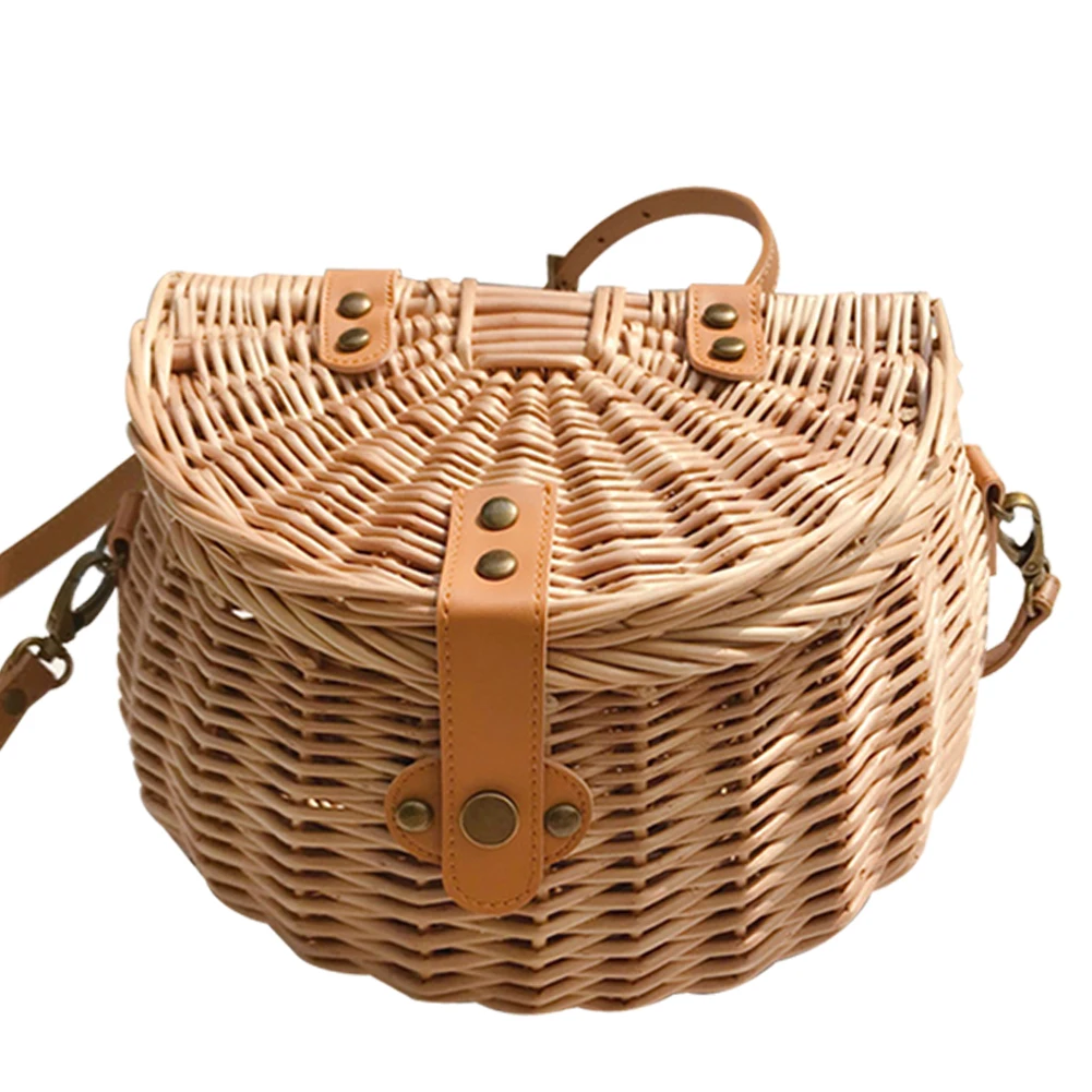 bicycle basket with lid