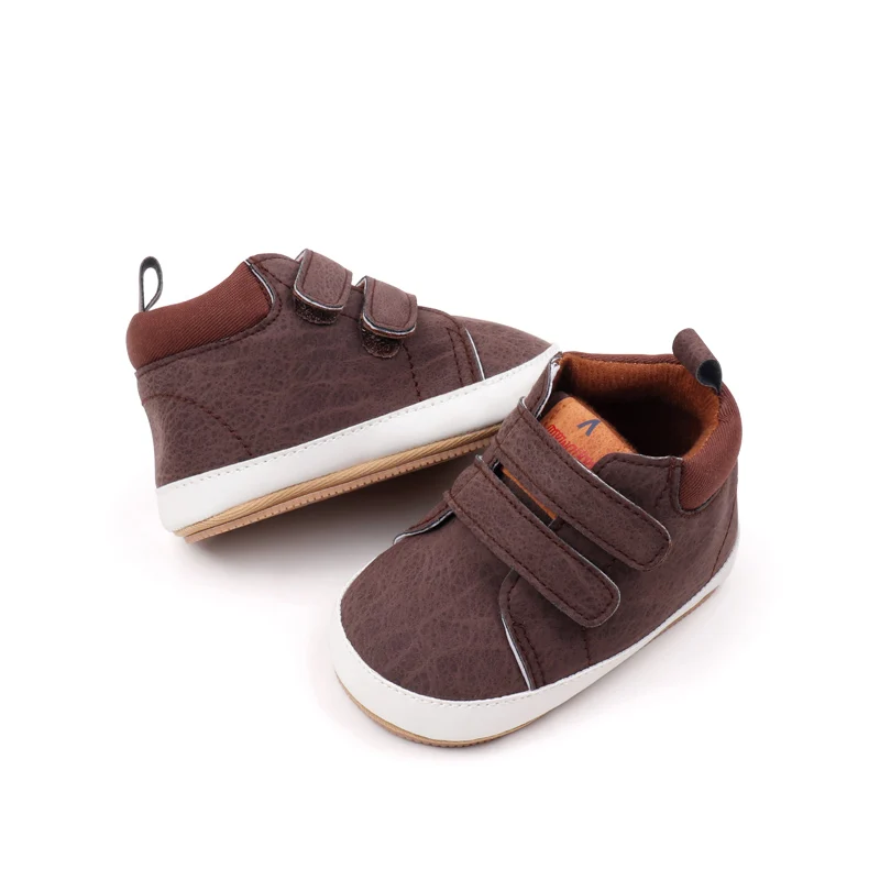 High Quality Soft TPR Outsole PU Unisex Baby Sport Shoes for Boys Spring Autumn Baby Toddler Shoes details