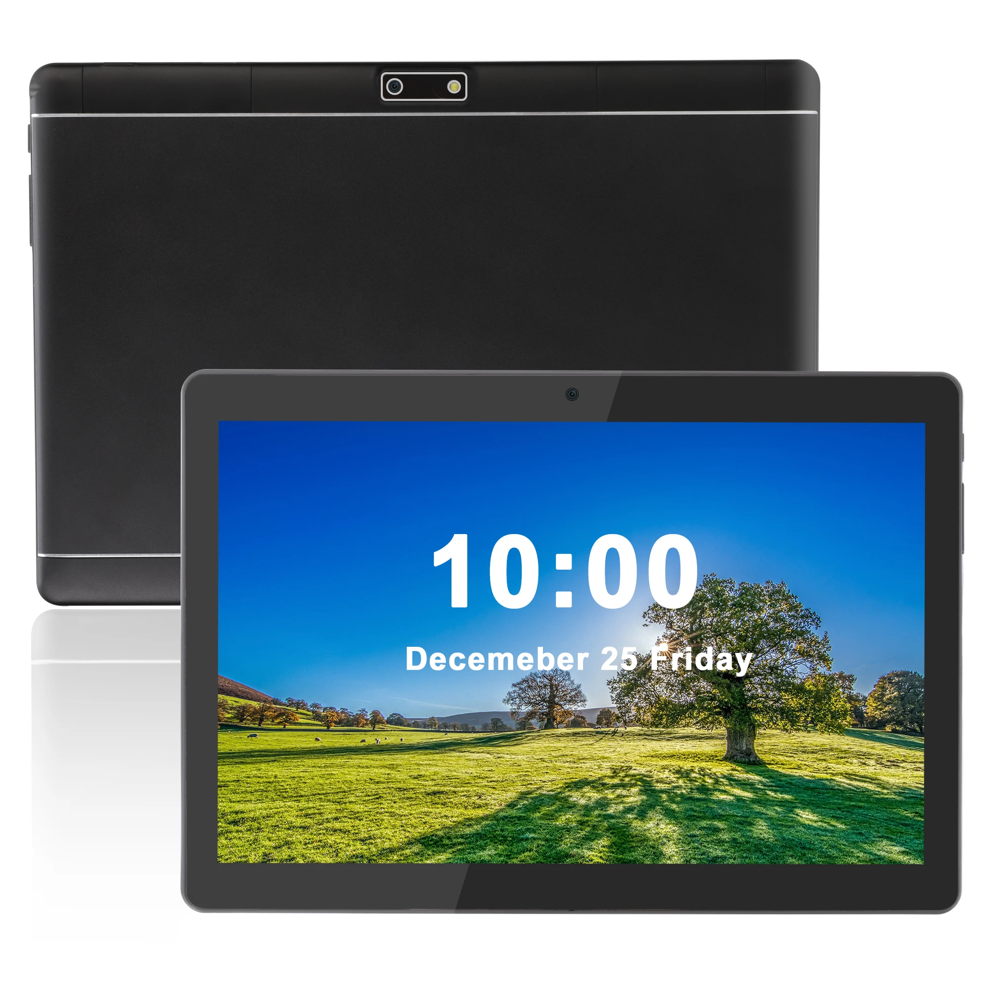 10.1" Tablet PC 4G-LTE Android 10.0 8GB+128GB Dual Sim con le fotocamere 2.5D Quattro 