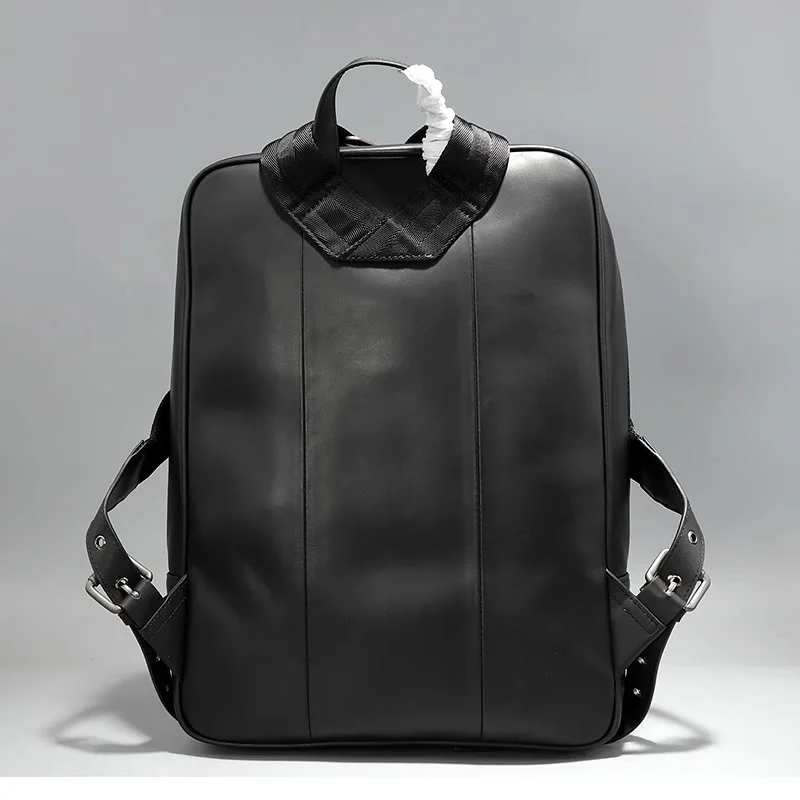 Wholesale 2024 new style woven men's backpack leisure business advanced trend backpack