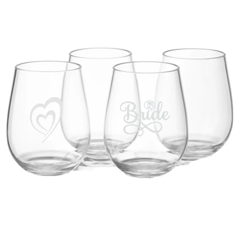 plastic wine glasses custom