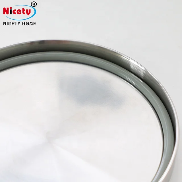 nicety new leakproof sus304 round shape stainless steel bento