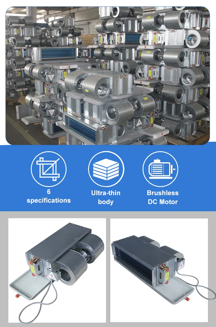 Horizontal Concealed Ducted Fan, 170~2380m3 - detail 6