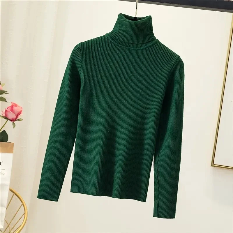 Women Casual Long Sleeve Sweaters Crew Neck Solid Color Soft Ribbed Knitted Oversized Pullover Loose Fit Jumper