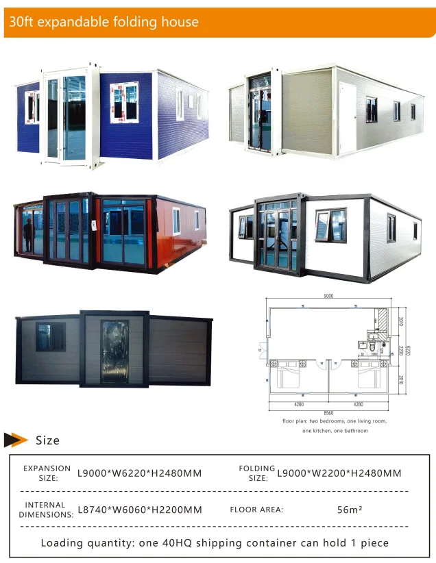 Luxury 40ft & 20ft Industrial-Style Modified Shipping Container for Outdoor Shops & Hospitals Durable Sandwich Panel Material manufacture