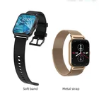 FM08 Smartwatch 1.69 Inch Screen BT Call Custom Dial ECG Fitness Sport Smart Watch