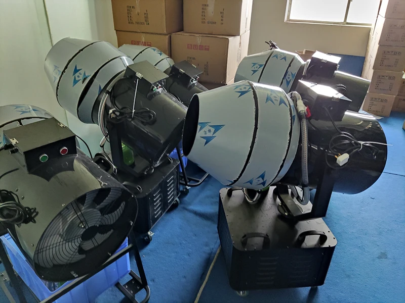 Big 3000w Party Foam Machine Cannon With Case Large Blower Spray Foam