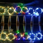 Decor Light Led DIY Decoration RGB Fairy Copper Wire USB LED Cork Wine Bottle Light