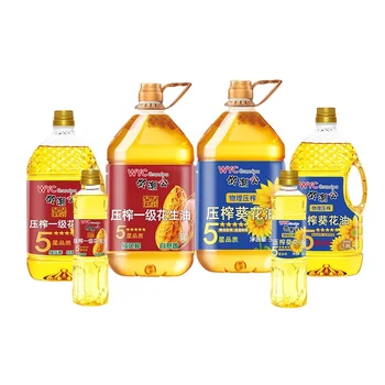 Wholesale Product Cooking 100% Pure Sunflower Oil Soybean Oil Manufacturer Refined Bottled Sunflower  With Canned Low Price